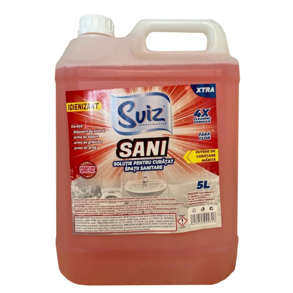 Detergent spatii sanitare Sani 5 litri Detergent spatii sanitare Sani 5 litri